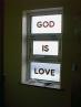 The God is Love Window